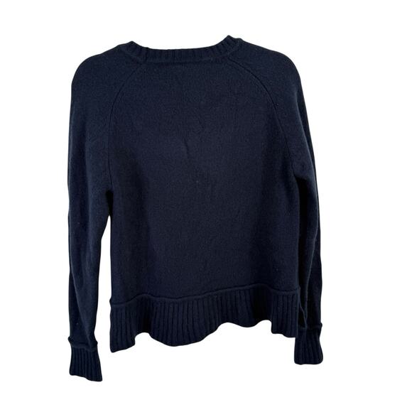 Sweaty Betty Elevate Mountain Blue Wool Yak Jumper Sweater Womens Small - Picture 7 of 7